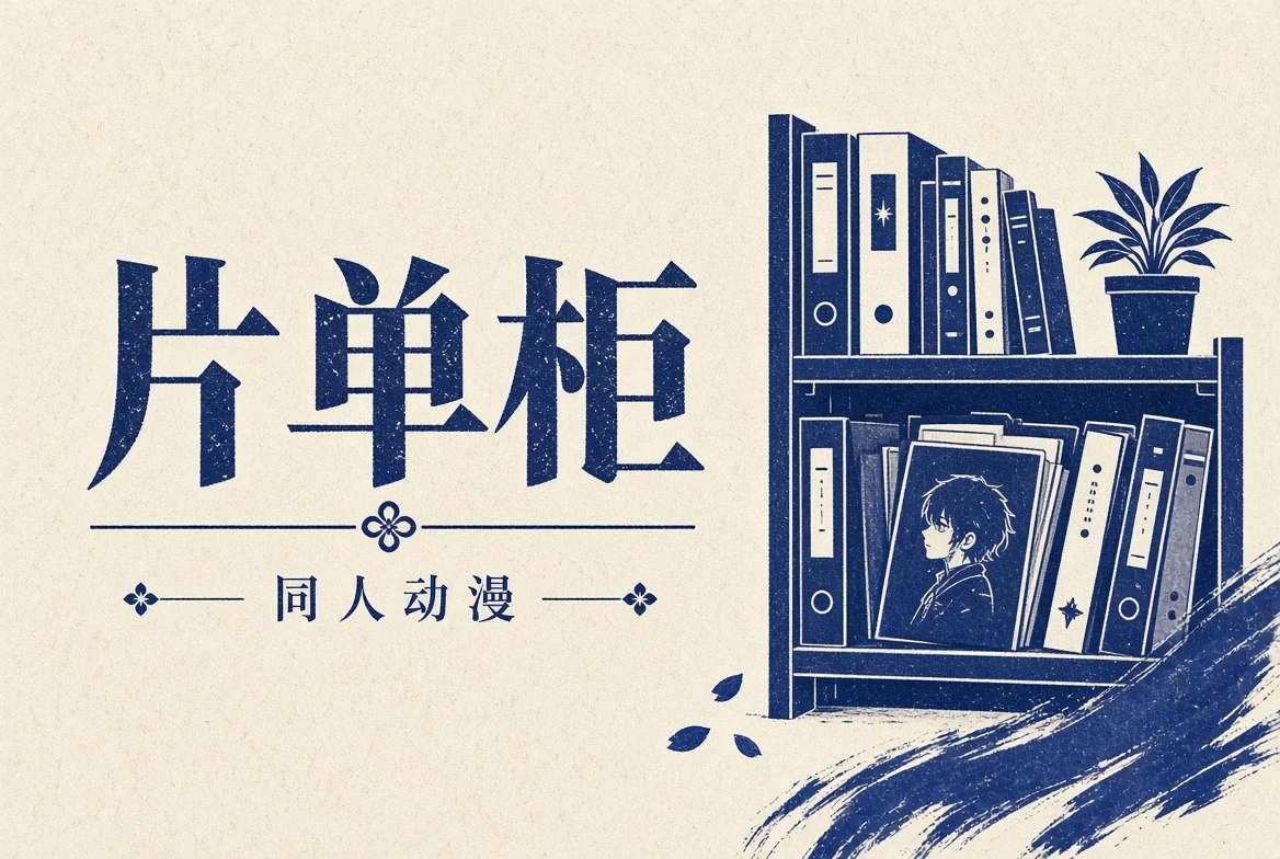 片单柜的书柜式主题视觉
