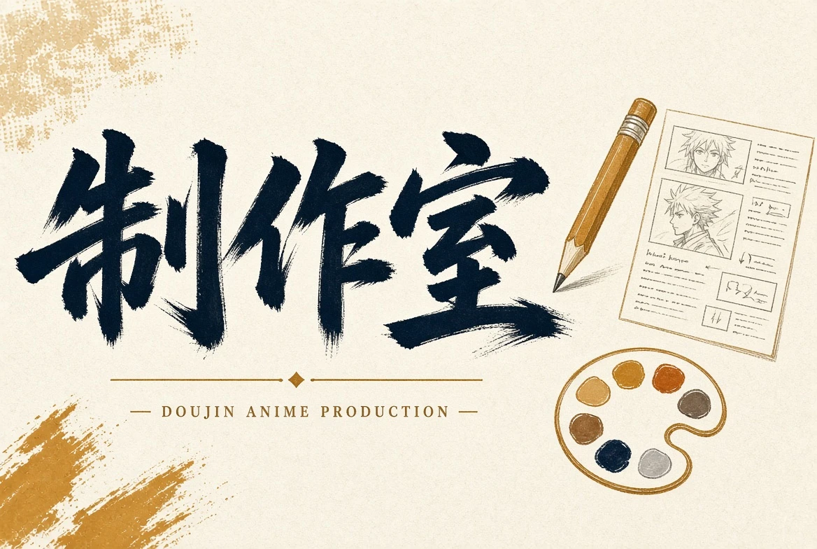 制作室动画创作方法视觉